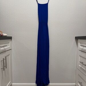 Lulu's Royal Blue Maxi Dress